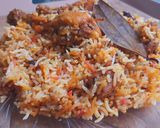 A picture of step 11 of Degi Biryani❤❤🤩.