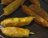 வாழைக்காய் ஸ்கிவர்ஸ் ரெசிபி ஸ்டேப் 3 புகைப்படம்