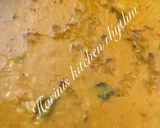 A picture of step 5 of Kaaram Pappu / spicy dal.