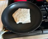 A picture of step 6 of Crunchwrap Supreme (Better than Taco Bell).