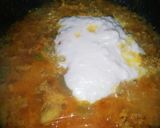 A picture of step 4 of Pishawri dum qeema.