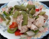 Foto del paso 4 de la receta Ensalada de pollo con aliño de mostaza