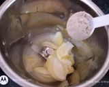 A picture of step 1 of Instant mango drink.