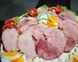 Kötözött sonka főzése recept fázis 6 fotója