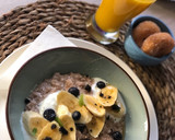 Foto del paso 3 de la receta: 🥣Porridge con leche de avellana🥣