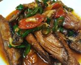 Foto langkah ke 6 dari resep Tongkol cabe hijau.