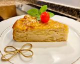 Foto del paso 11 de la receta: Pastel con manzanas laminadas (Cake with sliced apples)