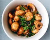 Hình bước làm 4 của món 🌱 Nấm Mỡ Kho Nước Tương Chay (Vegan)