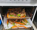 A picture of step 3 of Typhoon Day Home Cooking: Spiced Grilled Chicken Tenders & Chicken Cartilage & Vegetables.