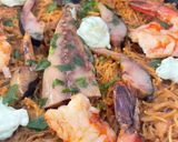 Foto del paso 7 de la receta: Fideuà con Caballa en Salazón y gambones