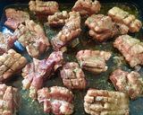 Fokhagymás-majoránnás sült oldalas krumplipürével recept fázis 6 fotója