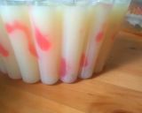 Foto langkah ke 5 dari resep Strowberry Jam Coconut Milky Pudding.
