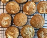 Hình bước làm 6 của món Maple Cookies with Pecans and White Chocolate