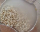 Foto del paso 3 de la receta: "Leche" o bebida de avena + galletas saladas con bagazo de avena