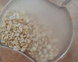 Foto del paso 3 de la receta: "Leche" o bebida de avena + galletas saladas con bagazo de avena
