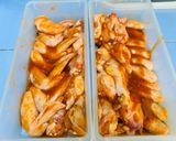 Foto langkah ke 3 dari resep Sayap ayam panggang bumbu barbecue.