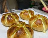 Foto langkah ke 12 dari resep Korean Garlic Cheese Bread (tanpa cream cheese).