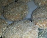 A picture of step 5 of Chicken vegetable macroni kabab.