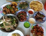 Hình bước làm 4 của món Gà nướng sả