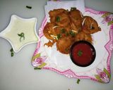 A picture of step 5 of Tomato Pakora.