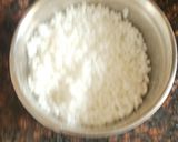 A picture of step 1 of Sabudana Khichdi.
