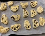 Foto del passaggio 6 della ricetta Girelle alla crema ed uvetta