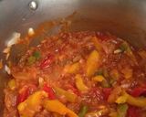 Foto del paso 7 de la receta: Espaghetti en salsa roja con carne asada!