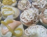 Foto del paso 5 de la receta: Tarteletas de año nuevo 🎆