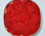 A picture of step 3 of Sweet and Sour Watermelon Carpaccio.