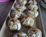 Une image de l'étape 5 de Amaretti moelleux à la pistache.