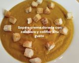 Foto del paso 11 de la receta: Sopa o Crema Dorada con Calabaza y Coliflor a Tu Gusto