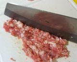 紅燒豆腐鑲肉的食譜步驟1照片
