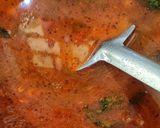 A picture of step 4 of Upma.