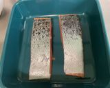 Une image de l'étape 6 de Saumon au miso, coriandre et sésame.