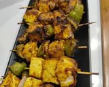 A picture of step 4 of Paneer Tikka in Air Fryer.