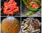 Foto langkah ke 3 dari resep Sup Kunyit Bunga Tebu Udang Vegan.
