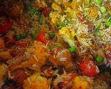 A picture of step 4 of Soybean Pulao.