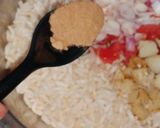 A picture of step 2 of Bhel Puri.