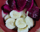 Foto langkah ke 4 dari resep Oatmeal Pisang Naga.