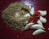 A picture of step 3 of Gatta sabji.