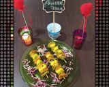 A picture of step 4 of Paneer tikka.