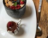 Une image de l'étape 6 de 🥞🍯 Healthy breakfast avoine chia ☕️ fruits rouges 🍓🍒🫐.