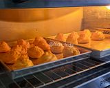 Foto langkah ke 7 dari resep Choux puffs vanila.