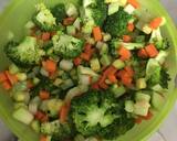 Foto del paso 3 de la receta Fusili con ensalada de verduras y pollo
