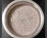 A picture of step 3 of Whole ragi dosa.