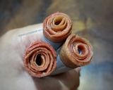 Foto langkah ke 7 dari resep Banana & Fruit/Flower/Vegetable Rolls Up (Fruit Leather).