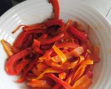 Foto del paso 4 de la receta: Tallarines de arroz con tofu