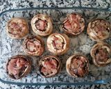 Foto del paso 5 de la receta: Champiñones rellenos al horno🍄