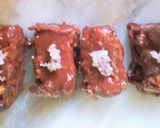 A picture of step 5 of Homemade Bounty Bars.