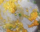 A picture of step 8 of Vegetables egg fried rice.